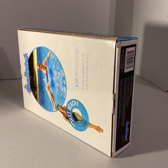 PoolCandy Sweet Shop Blue Raspberry "Just Beachy" 36" Pool Tube NEW! - Picture 10 of 10